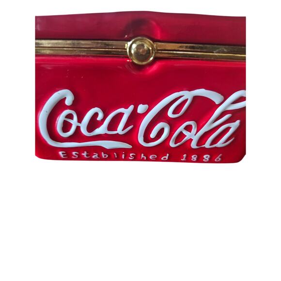 Coca Cola Ice Chest trinket jewelry box - Picture 2 of 8